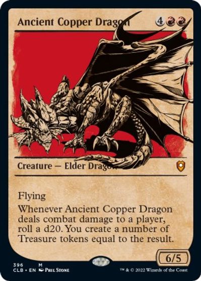 Ancient Copper Dragon (Showcase) card art