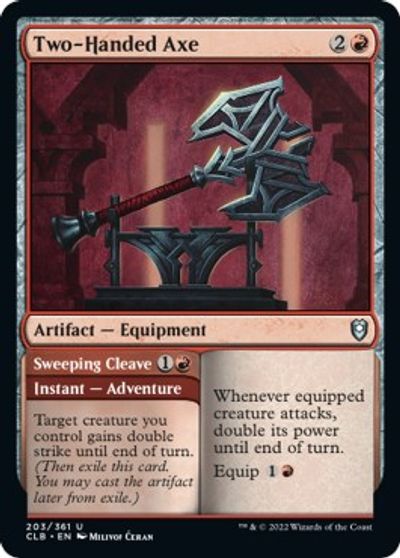Two-Handed Axe card art