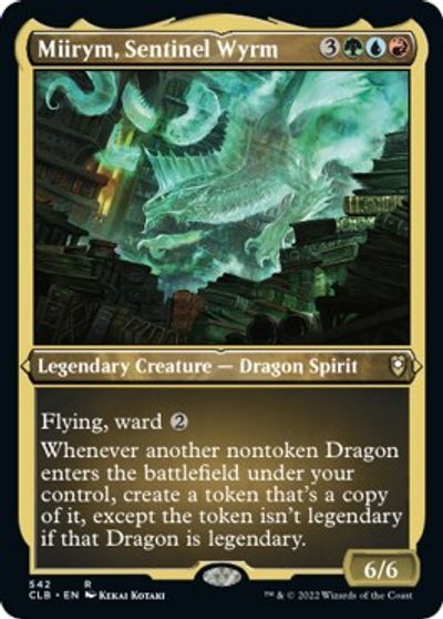 Miirym, Sentinel Wyrm (Foil Etched) card art
