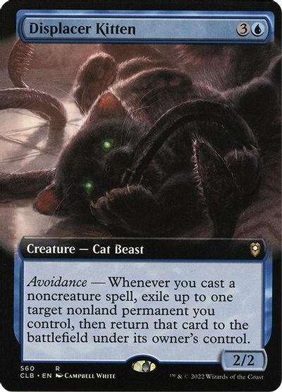 Displacer Kitten (Extended Art) card art