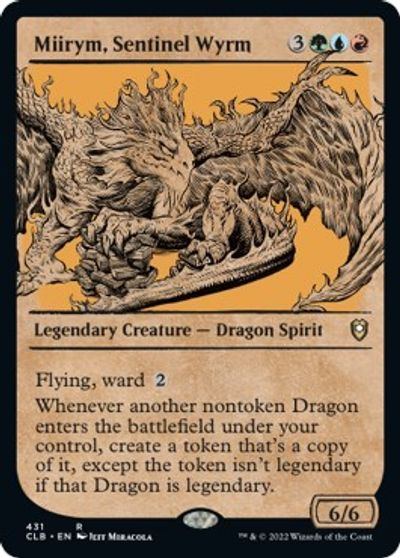 Miirym, Sentinel Wyrm (Showcase) card art