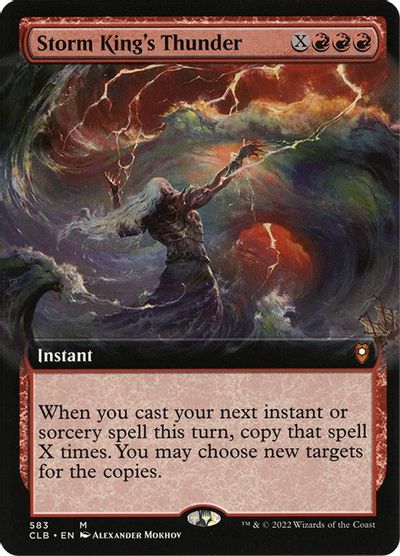 Storm King's Thunder (Extended Art) card art
