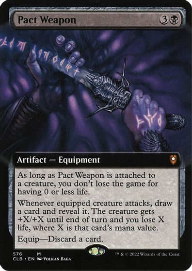Pact Weapon (Extended Art) card art