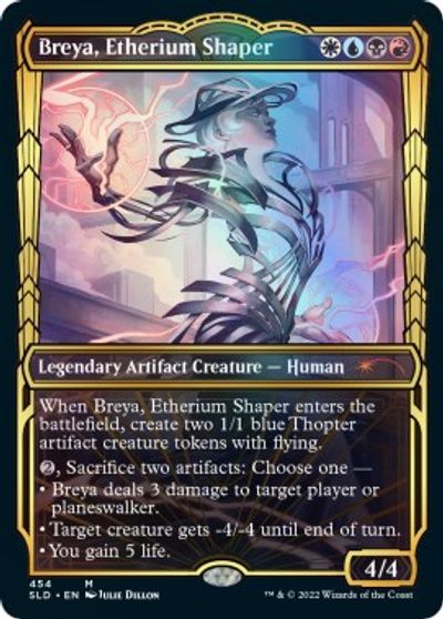 Breya, Etherium Shaper (Gilded Foil) card art