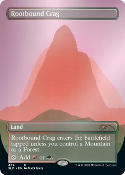 Rootbound Crag card art