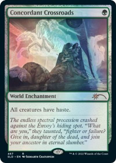 Concordant Crossroads card art
