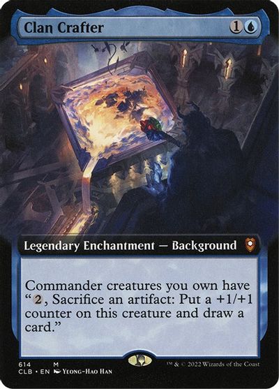Clan Crafter (Extended Art) card art