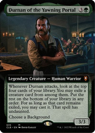 Durnan of the Yawning Portal (Extended Art) card art
