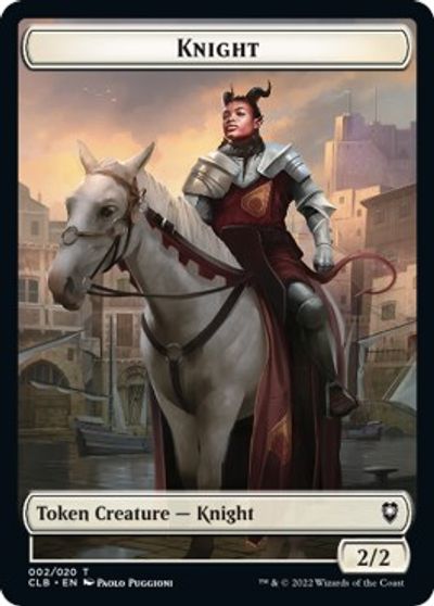 Knight Token card art