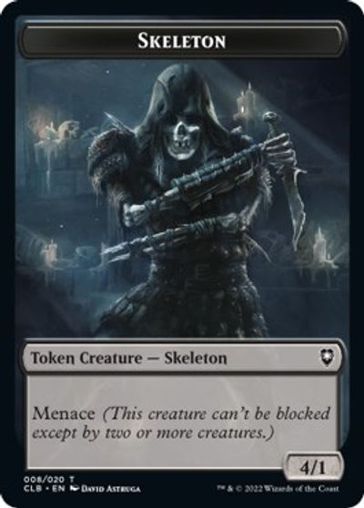 Skeleton Token card art