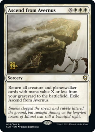 Ascend from Avernus card art