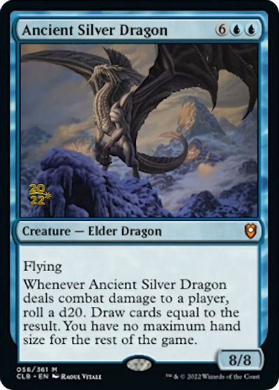 Ancient Silver Dragon card art