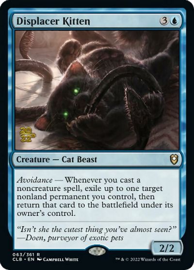 Displacer Kitten card art