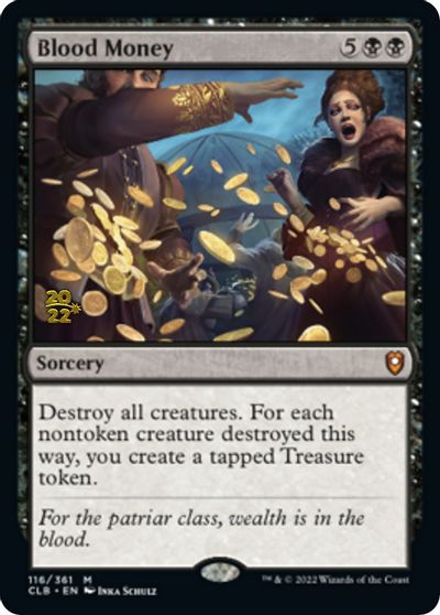 Blood Money card art