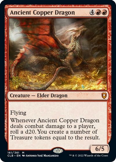Ancient Copper Dragon card art