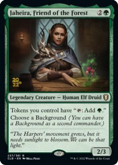 Jaheira, Friend of the Forest card art