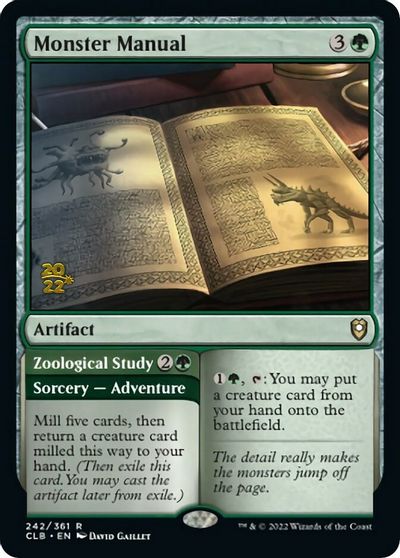 Monster Manual card art