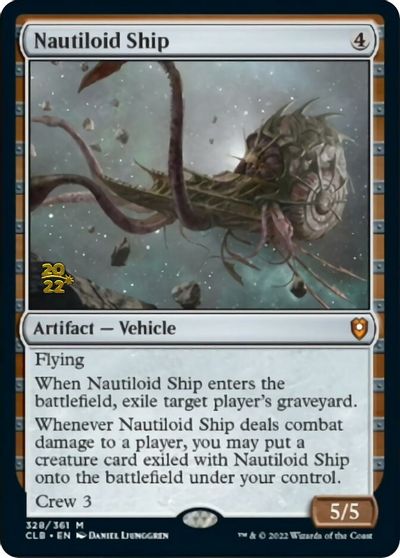 Nautiloid Ship card art