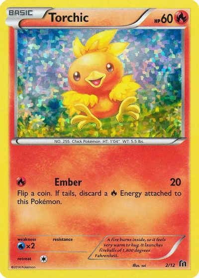 Torchic - 2/12 card art