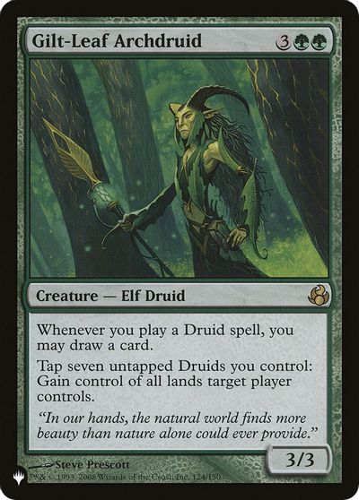 Gilt-Leaf Archdruid card art