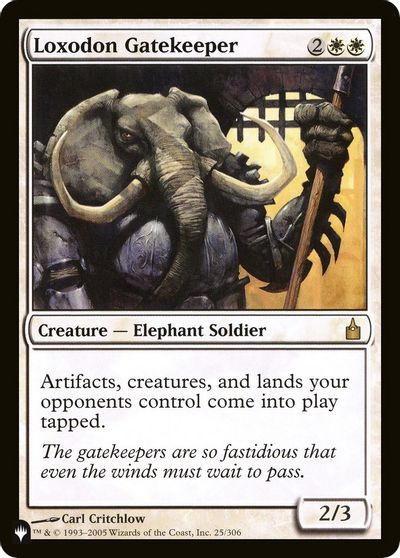 Loxodon Gatekeeper card art