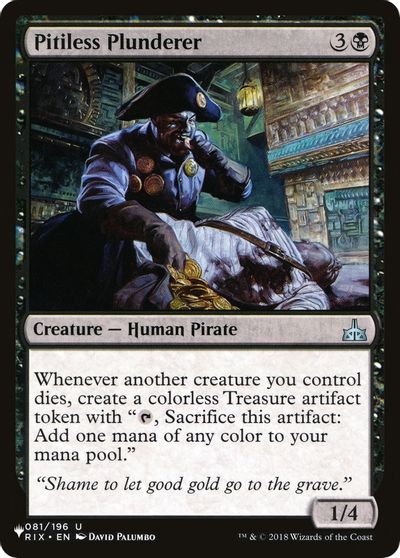 Pitiless Plunderer card art