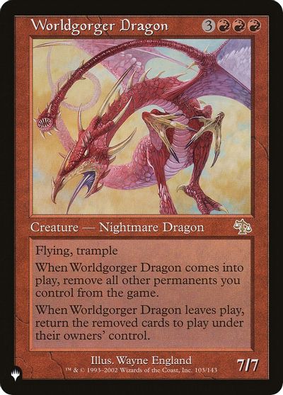 Worldgorger Dragon card art