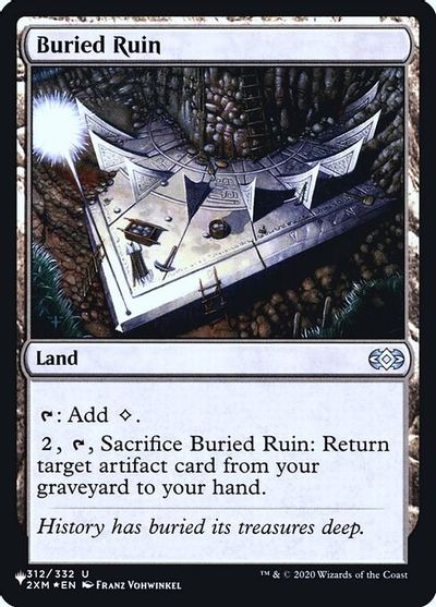 Buried Ruin card art