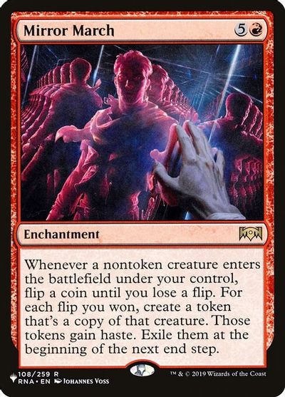 Mirror March card art