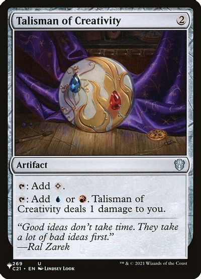 Talisman of Creativity card art