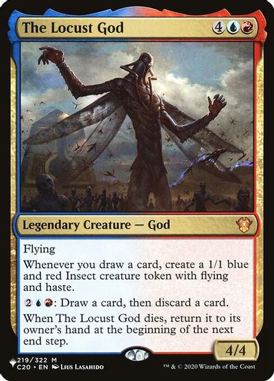 The Locust God card art