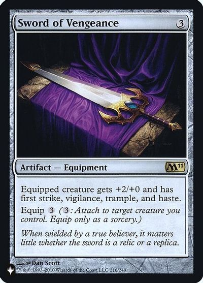 Sword of Vengeance card art