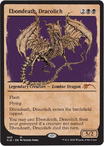 Ebondeath, Dracolich (Showcase) card art