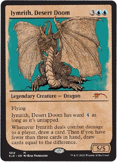 Iymrith, Desert Doom (Showcase) card art