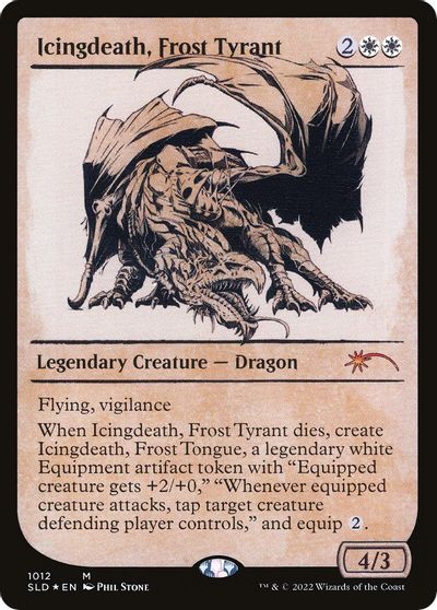 Icingdeath, Frost Tyrant (Showcase) card art