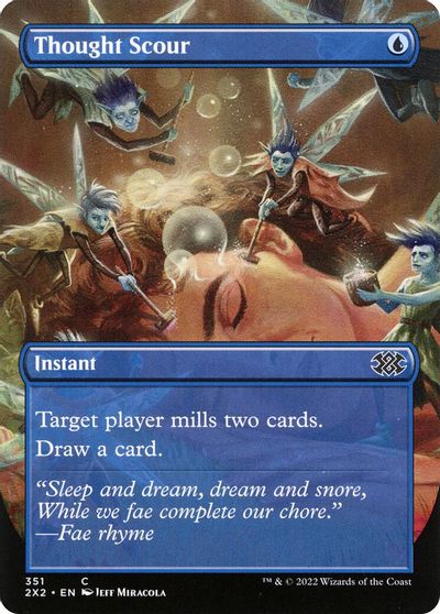Thought Scour (Borderless) card art