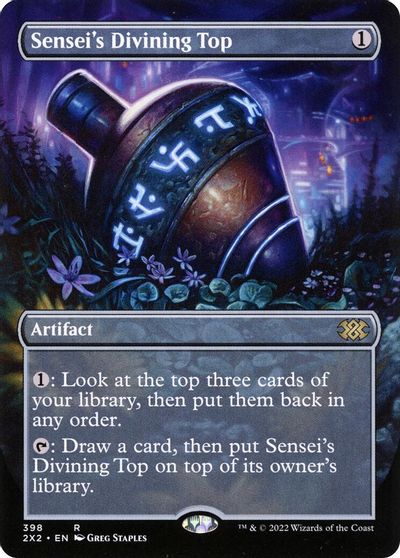 Sensei's Divining Top (Borderless) card art
