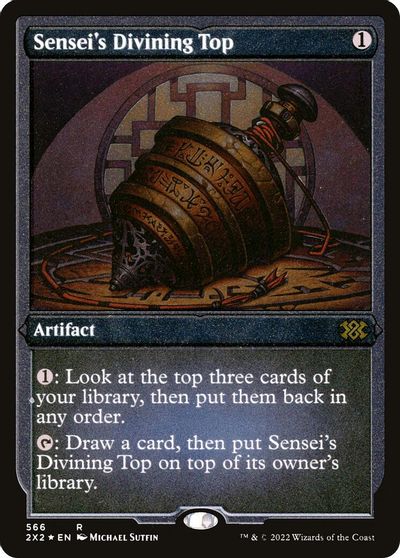 Sensei's Divining Top (Foil Etched) card art