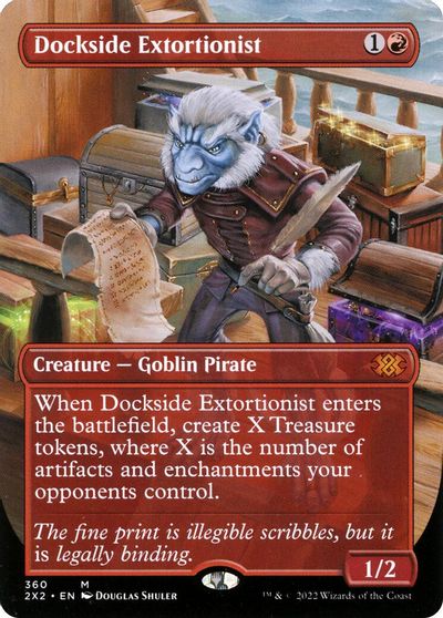Dockside Extortionist (Borderless) card art