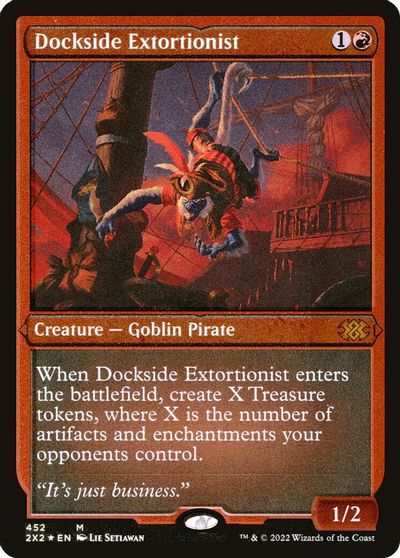 Dockside Extortionist (Foil Etched) card art