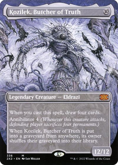 Kozilek, Butcher of Truth (Borderless) card art