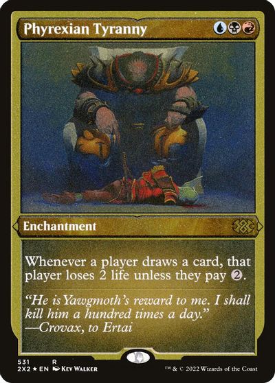 Phyrexian Tyranny (Foil Etched) card art