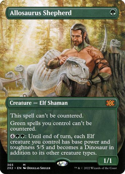 Allosaurus Shepherd (Borderless) card art