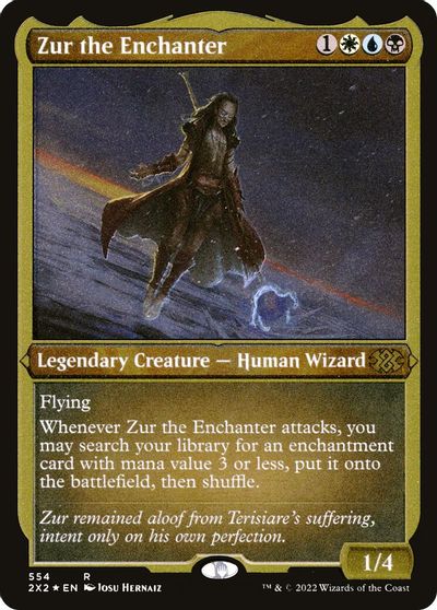 Zur the Enchanter (Foil Etched) card art