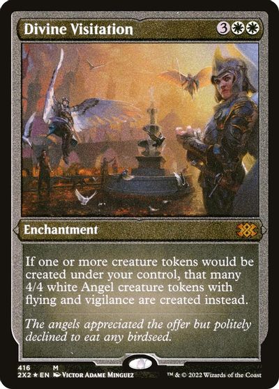 Divine Visitation (Foil Etched) card art
