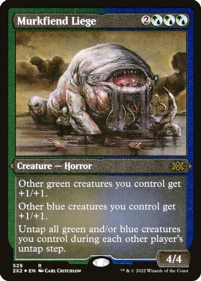 Murkfiend Liege (Foil Etched) card art