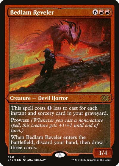 Bedlam Reveler (Foil Etched) card art