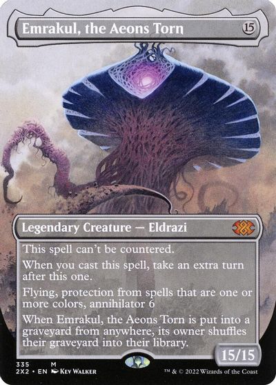 Emrakul, the Aeons Torn (Borderless) card art
