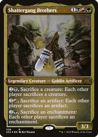 Shattergang Brothers (Foil Etched) card art