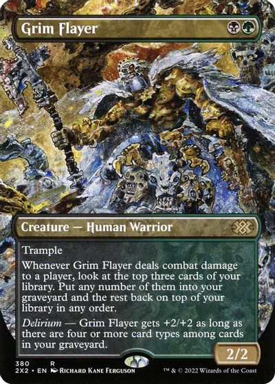 Grim Flayer (Borderless) card art
